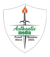 Authentic media logo